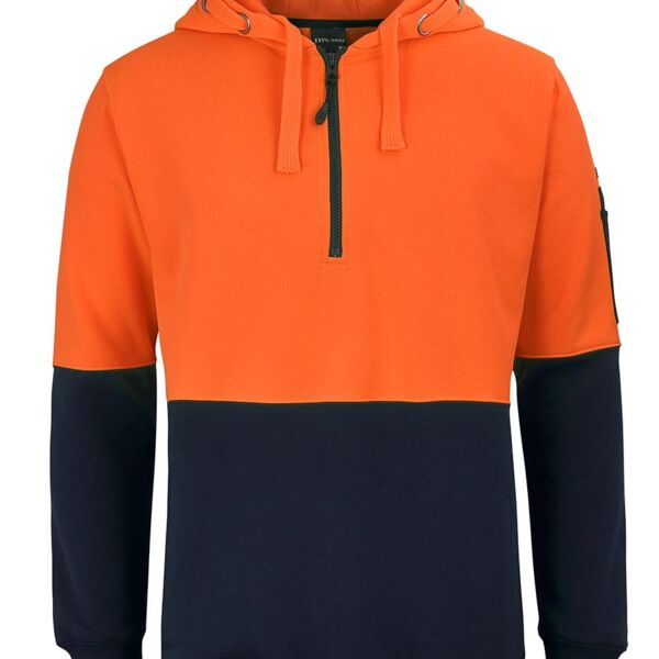 JB's HV 1/2 ZIP FLEECY HOODIE Thumbnail
