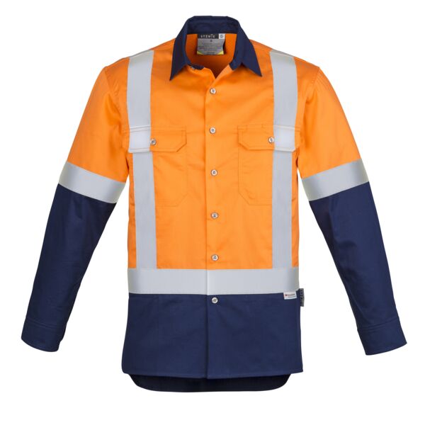 Mens Industrial Long Sleeve Shirt - Shoulder Taped Thumbnail