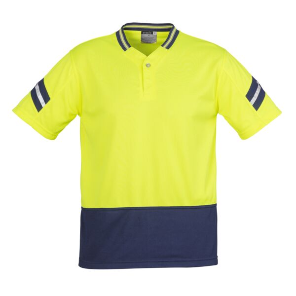 Mens Hi Vis Astro Short Sleeve Polo Thumbnail