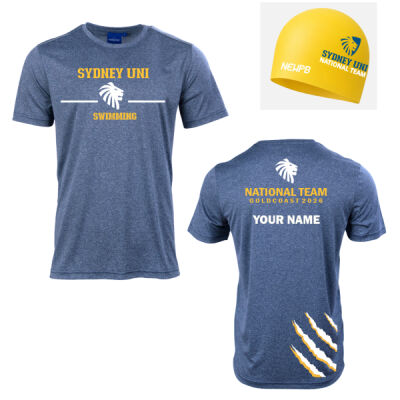 National Team -  Unisex/Men + swim cap Thumbnail